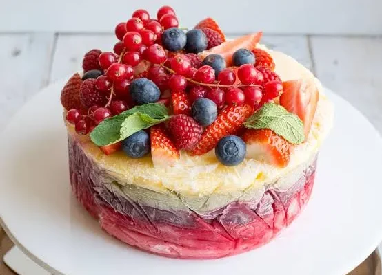 طرز تهیه کیک میوه‌ای